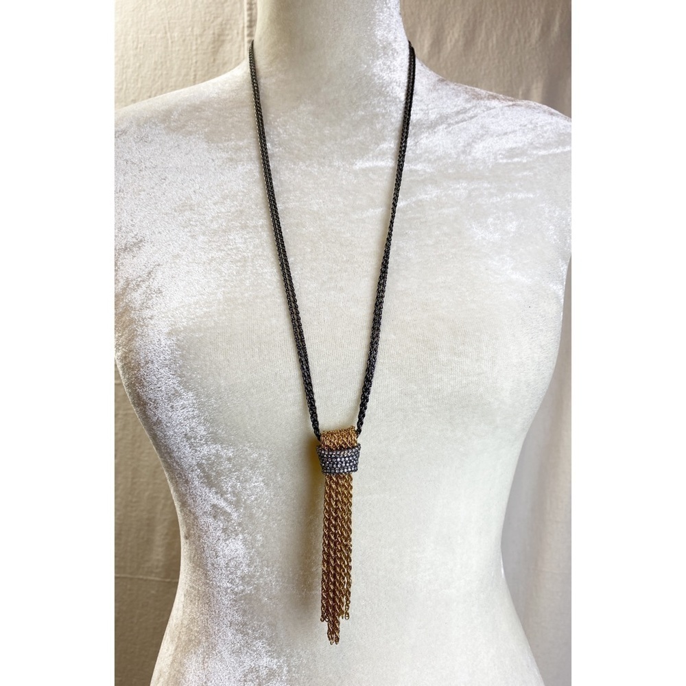 Stella & Dot Windsor Tassel Necklace